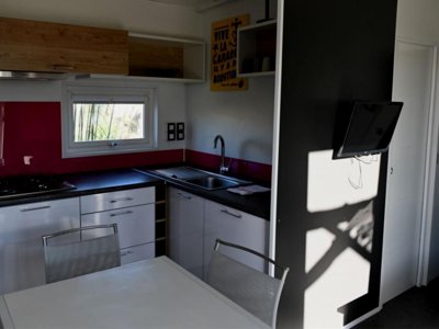 Cliquez pour découvrir toutes les photos de l'HÉBERGEMENT ! mobil-home - Les Bois Flottés photo 2