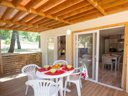 Cliquez pour découvrir toutes les photos de l'HÉBERGEMENT ! chalet - camping Domaine De La Cigaliere photo 2