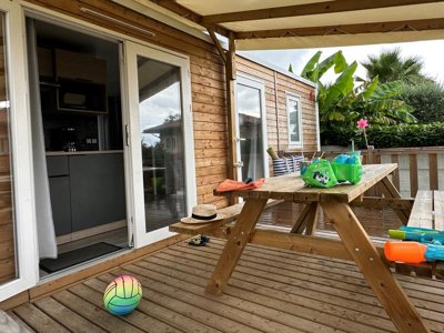 Cliquez pour découvrir toutes les photos de l'HÉBERGEMENT ! mobil-home - Bela Basque photo 2