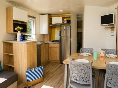 Cliquez pour découvrir toutes les photos de l'HÉBERGEMENT ! mobil-home - Bela Basque photo 4