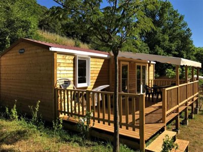 Cliquez pour découvrir toutes les photos de l'HÉBERGEMENT ! mobil-home - Les Cerisiers Du Jaur photo 4