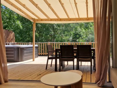 Cliquez pour découvrir toutes les photos de l'HÉBERGEMENT ! mobil-home - Les Cerisiers Du Jaur photo 6