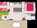 Cliquez pour découvrir toutes les photos de l'HÉBERGEMENT ! mobil-home - camping Les Cerisiers Du Jaur photo 7
