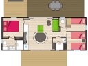 Cliquez pour découvrir toutes les photos de l'HÉBERGEMENT ! mobil-home - camping Les Cerisiers Du Jaur photo 3