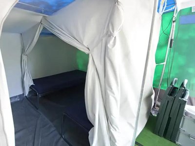 Cliquez pour découvrir toutes les photos de l'HÉBERGEMENT ! bungalow toilé - La Foux photo 4