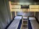 Cliquez pour découvrir toutes les photos de l'HÉBERGEMENT ! tente en toile et bois - camping La Foux photo 2
