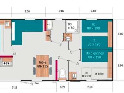 mobil-home - L'oliveraie photo 10