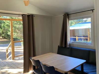 Cliquez pour découvrir toutes les photos de l'HÉBERGEMENT ! mobil-home - Le Relais De La Bresque photo 3
