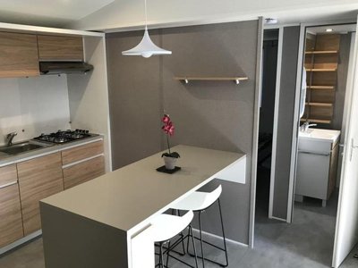 Cliquez pour découvrir toutes les photos de l'HÉBERGEMENT ! mobil-home - Le Relais De La Bresque photo 8