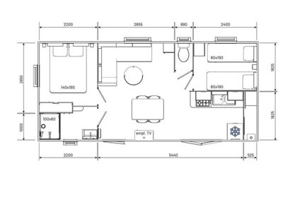 mobil-home - Le Relais De La Bresque photo 14