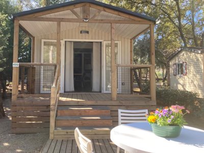 Cliquez pour découvrir toutes les photos de l'HÉBERGEMENT ! mobil-home - Le Relais De La Bresque photo 3