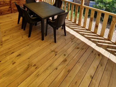 Cliquez pour découvrir toutes les photos de l'HÉBERGEMENT ! mobil-home - Le Parc photo 2