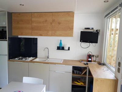 Cliquez pour découvrir toutes les photos de l'HÉBERGEMENT ! mobil-home - Le Parc photo 2