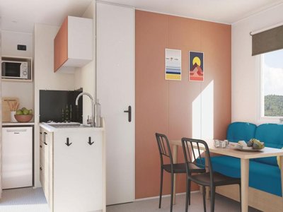 Cliquez pour découvrir toutes les photos de l'HÉBERGEMENT ! mobil-home - Le Parc photo 2