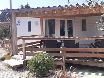 Cliquez pour découvrir toutes les photos de l'HÉBERGEMENT ! mobilhome - Les Floralies photo 9