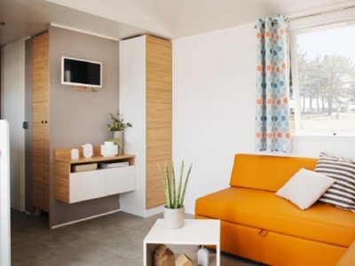 Cliquez pour découvrir toutes les photos de l'HÉBERGEMENT ! mobil-home - Flower Le Fou Du Roi photo 3