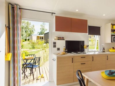 Cliquez pour découvrir toutes les photos de l'HÉBERGEMENT ! mobil-home - Flower Le Fou Du Roi photo 2