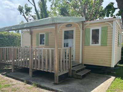 Cliquez pour découvrir toutes les photos de l'HÉBERGEMENT ! mobil-home - Le Mas De L'isle photo 2