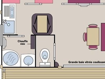 Cliquez pour découvrir toutes les photos de l'HÉBERGEMENT ! mobil-home - L'Etang D'Ardy photo 2