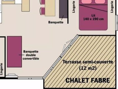 Cliquez pour découvrir toutes les photos de l'HÉBERGEMENT ! chalet - L'Etang D'Ardy photo 7