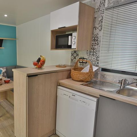 Cliquez pour découvrir toutes les photos de l'HÉBERGEMENT ! mobilhome - Les Cent Chênes photo 2