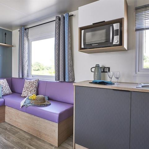 Cliquez pour découvrir toutes les photos de l'HÉBERGEMENT ! mobilhome - Les Cent Chênes photo 4