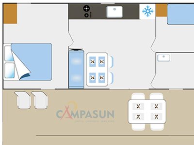 mobil-home - CAMPASUN Etang De La Bonde photo 3