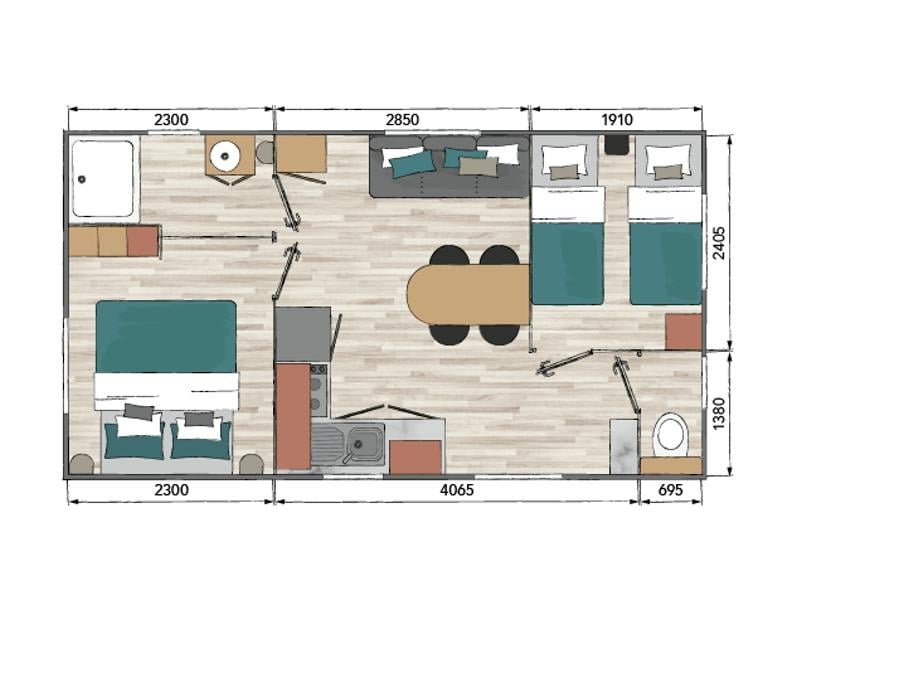 Camping Pas Cher vous présente avec son site Officiel campingpascher.fr, le Camping Les Chênes classé 3 étoiles, situé sur la commune de Junas dans le département Gard (Languedoc Roussillon) en France. Le camping Les Chênes vous propose un hébergement de type mobil-home pour 4 personnes avec climatisation (télévision). L'établissement vous propose 10 autres types d'hébergements. Découvrez tous nos séjours à petits prix dans la commune et aux alentours de Junas du département : Gard (Languedoc Roussillon). Les Avis clients pour le Camping Les Chênes sont excellents avec une note moyenne de 9 sur 10. Piscine extérieure, Animations familiales, Aire de jeux enfants, Baby-foot, Centre équestre, Ping-pong, Pétanque, Structure gonflable enfants, Terrain de badminton, Terrain de basketball, Terrain de football, Terrain de volley-ball, Terrain multisports, Trampoline, Bar, Boulangerie, Bureau de tabac, Dépôt de pain, Snack/Bar, Station-service, Supermarché, Épicerie,... En savoir plus : cliquez-ICI.