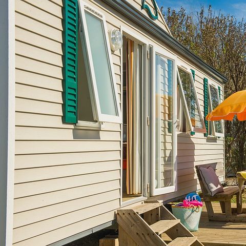 Cliquez pour découvrir toutes les photos de l'HÉBERGEMENT ! mobil-home - Du De Massereau photo 2