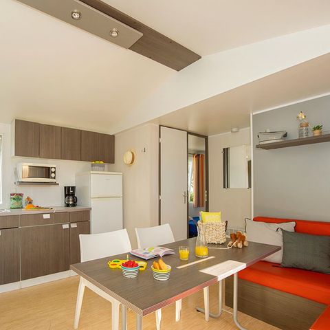Cliquez pour découvrir toutes les photos de l'HÉBERGEMENT ! mobil-home - Du De Massereau photo 4
