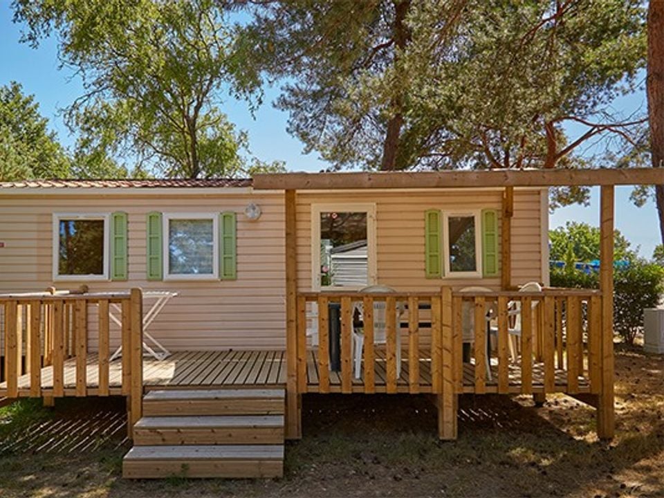 Cliquez pour découvrir toutes les photos de l'HÉBERGEMENT ! mobil-home - Du De Massereau photo 2
