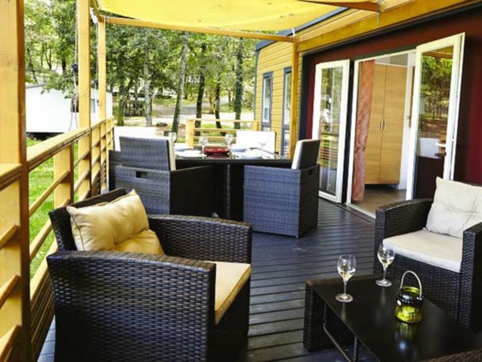 Cliquez pour découvrir toutes les photos de l'HÉBERGEMENT ! mobil-home - Du De Massereau photo 3