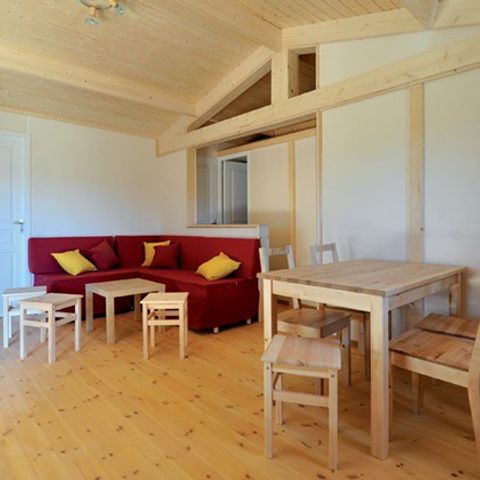 Cliquez pour découvrir toutes les photos de l'HÉBERGEMENT ! lodge - Du De Massereau photo 4