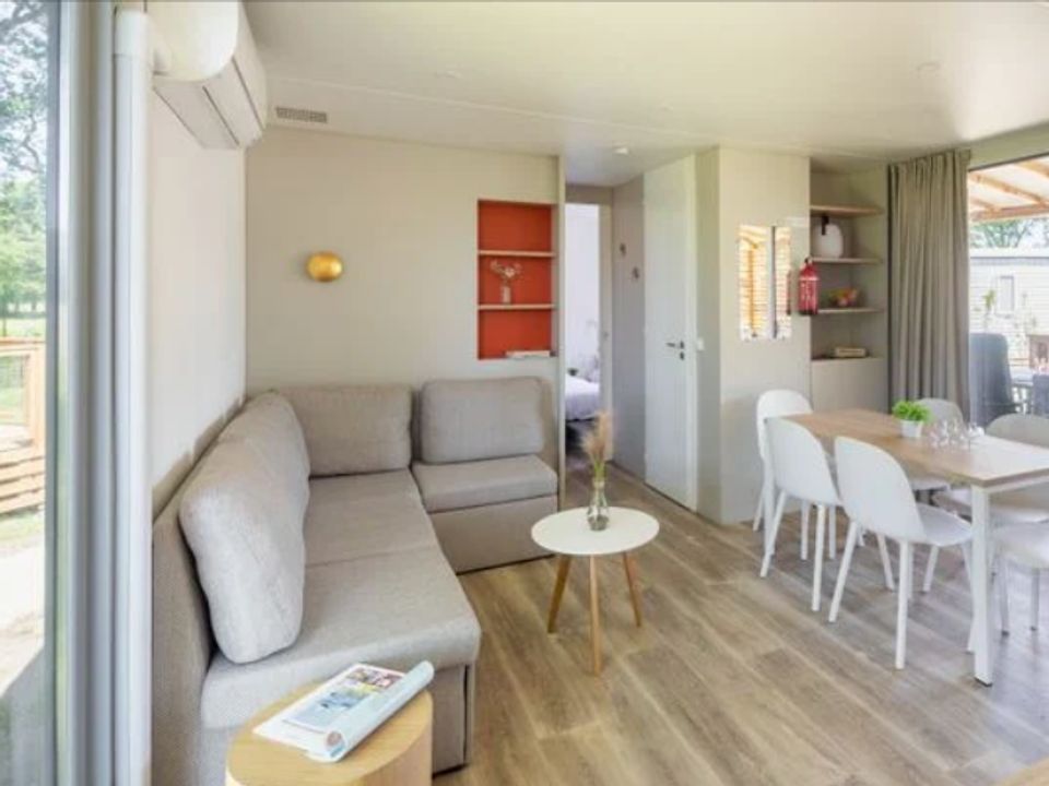 Cliquez pour découvrir toutes les photos de l'HÉBERGEMENT ! mobil-home - Du De Massereau photo 3