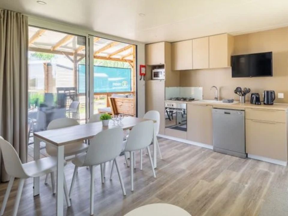 Cliquez pour découvrir toutes les photos de l'HÉBERGEMENT ! mobil-home - Du De Massereau photo 4