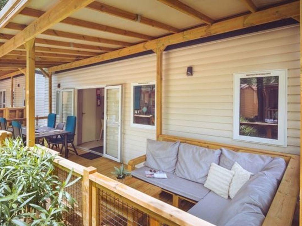 Cliquez pour découvrir toutes les photos de l'HÉBERGEMENT ! mobil-home - Du De Massereau photo 2
