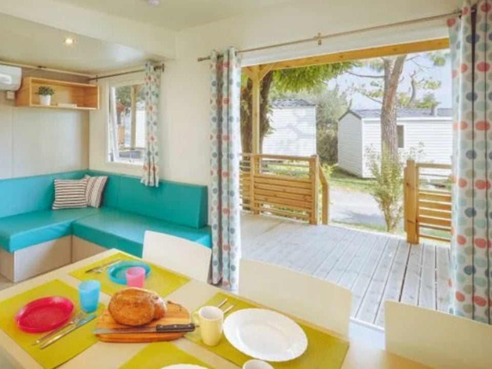 Cliquez pour découvrir toutes les photos de l'HÉBERGEMENT ! mobil-home - Du De Massereau photo 3