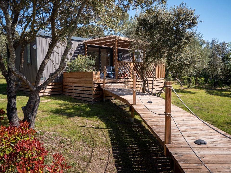 Cliquez pour découvrir toutes les photos de l'HÉBERGEMENT ! mobil-home - établissement Du De Massereau photo 2