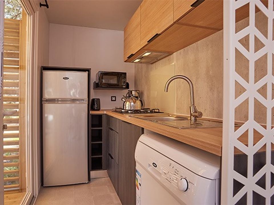 Cliquez pour découvrir toutes les photos de l'HÉBERGEMENT ! mobil-home - établissement Du De Massereau photo 5