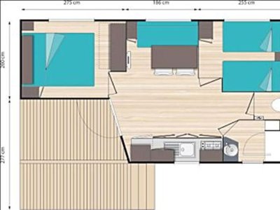 Cliquez pour découvrir toutes les photos de l'HÉBERGEMENT ! mobilhome - Le De Gajan photo 10