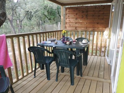 Cliquez pour découvrir toutes les photos de l'HÉBERGEMENT ! mobil-home - Le Domaine De Gajan photo 6