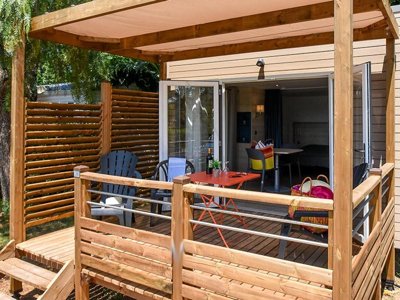 Cliquez pour découvrir toutes les photos de l'HÉBERGEMENT ! mobil-home - De L'Aigle photo 2
