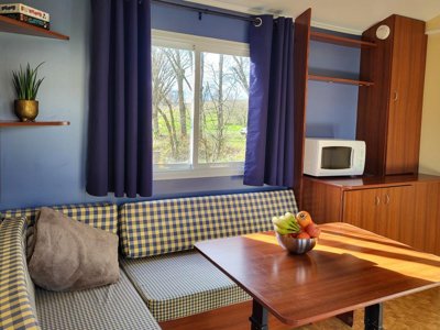 Cliquez pour découvrir toutes les photos de l'HÉBERGEMENT ! mobil-home - Les Angeles photo 2
