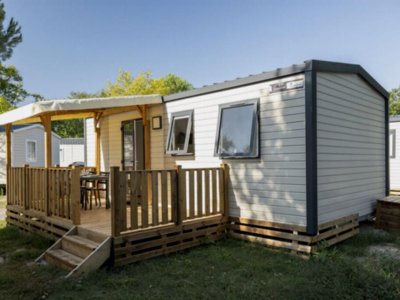 Cliquez pour découvrir toutes les photos de l'HÉBERGEMENT ! mobil-home - Paradis - Albret photo 2