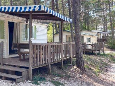 Cliquez pour découvrir toutes les photos de l'HÉBERGEMENT ! mobil-home - Tikayan La Pinatelle photo 11