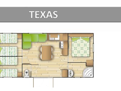 Cliquez pour découvrir toutes les photos de l'HÉBERGEMENT ! mobil-home - Tikayan La Pinatelle photo 9