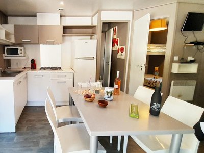 Cliquez pour découvrir toutes les photos de l'HÉBERGEMENT ! mobil-home - Tikayan La Pinatelle photo 5