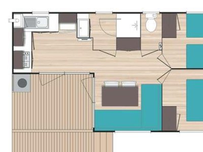 bungalow - Les Chalets De Fiolles photo 7