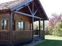 chalet - camping Les Chalets De Fiolles photo 2