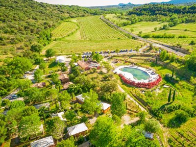 Cliquez pour découvrir toutes les photos de l'ÉTABLISSEMENT ! camping Domaine D'Anglas photo 2